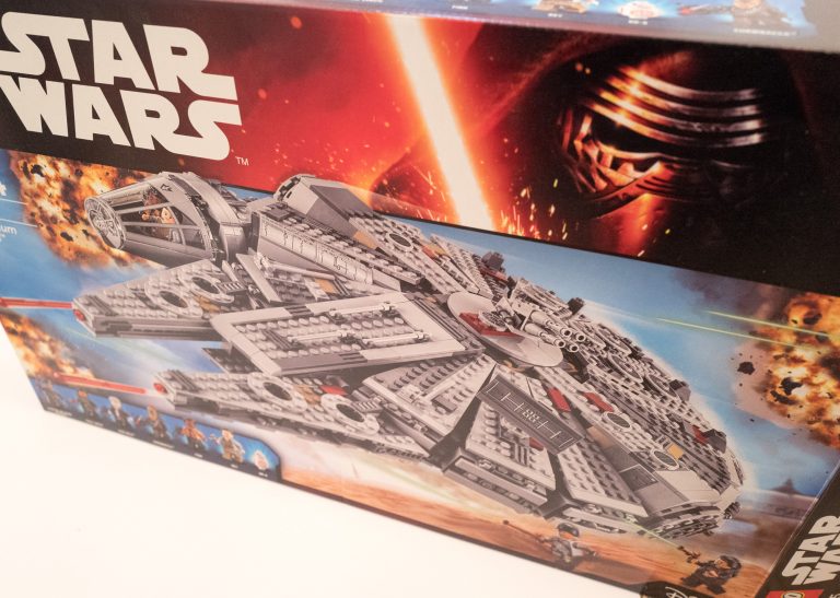 lego millennium falcon box size